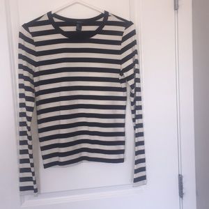 Long sleeve striped shirt